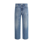 PINKO Blue Cotton Jeans Denim